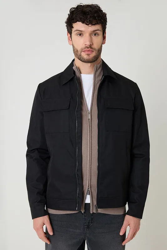 Showerproof Lightweight Zip Up Jacket - Threadbare