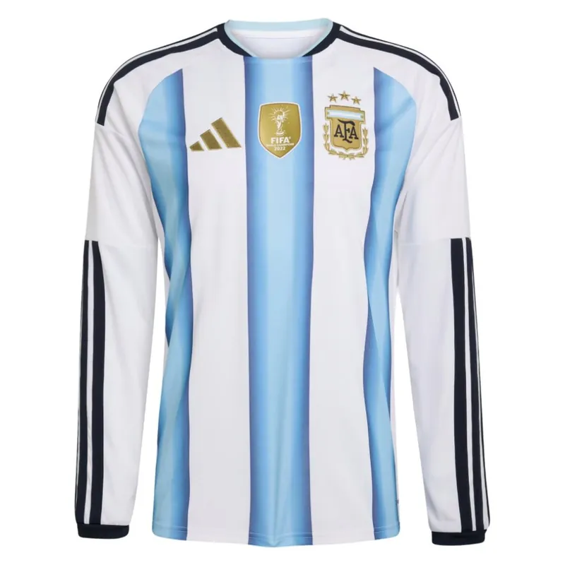 2026 2027 Mens Long Sleeve Home Shirt - Argentina