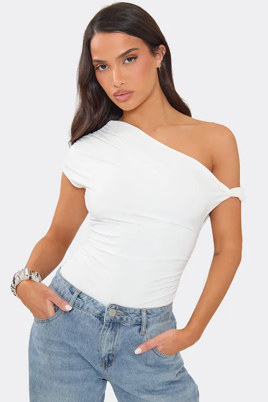 Strappy Off The Shoulder Bodysuit - EGO