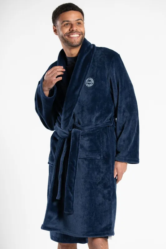 Plush Shawl Collar Dressing Gown - Tokyo Laundry