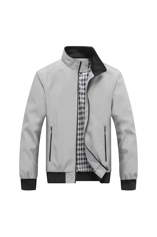 Stand-Up Collar Jacket