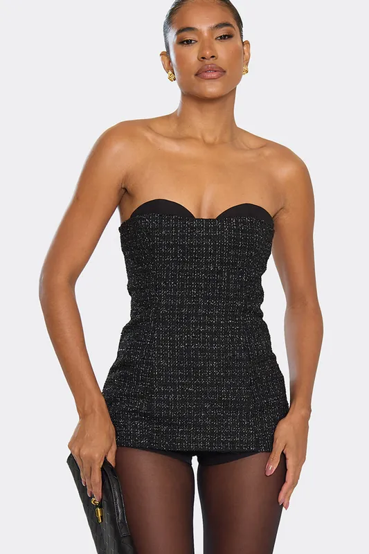 Sleeveless Bandeau Micro Playsuit - EGO