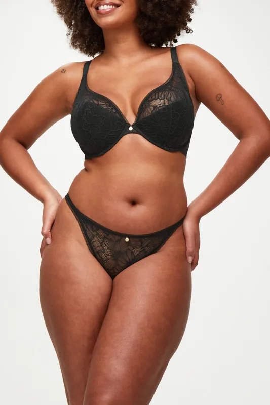 Knickerbox Alice Lace Padded Plunge Bra