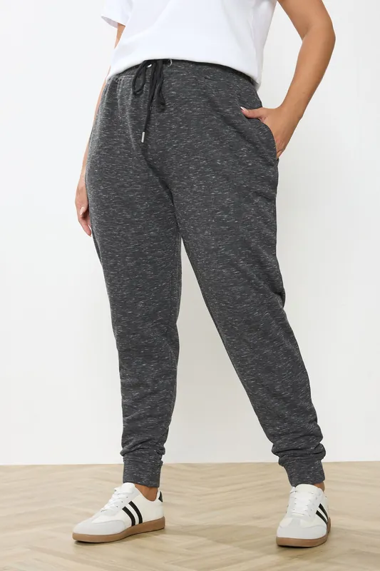 Marl Cuffed Joggers - Yours