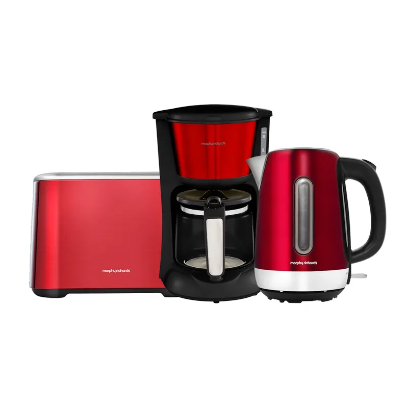 Equip Kettle, Toaster and Coffee Machine Breakfast Set - Morphy Richards