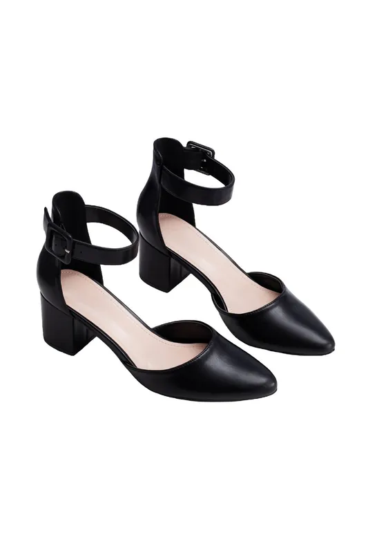 Closed Toe Block Heels Pumps - MODISHION