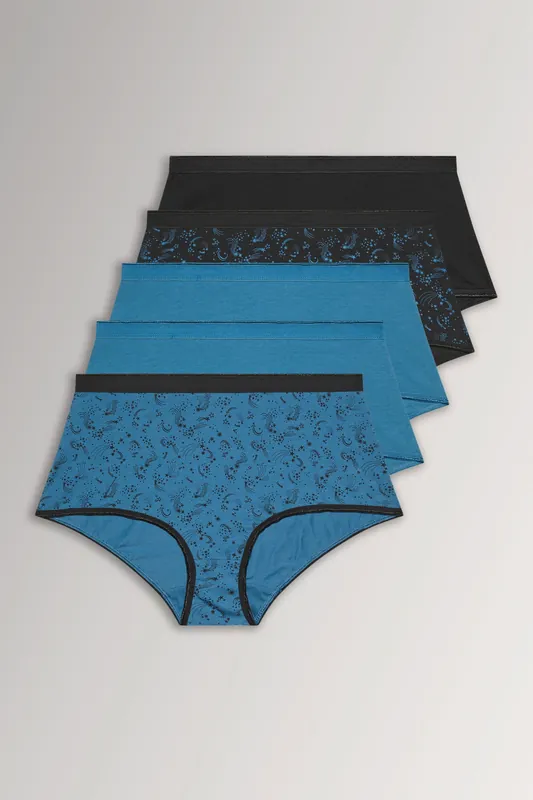 5 Pack Shooting Star Full Briefs - Yours
