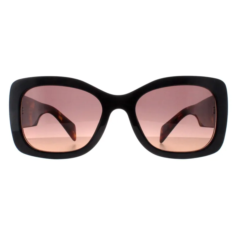 Oval Mahogany Brown Gradient PRA08S - Prada