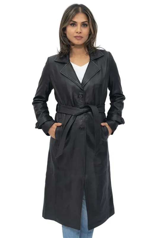 Full Length Trench Coat-Alhambra