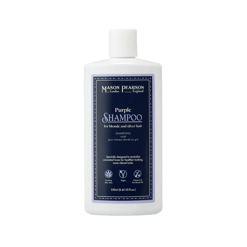 Purple Shampoo for blonde and silver hair 250ml - Mason Pearson