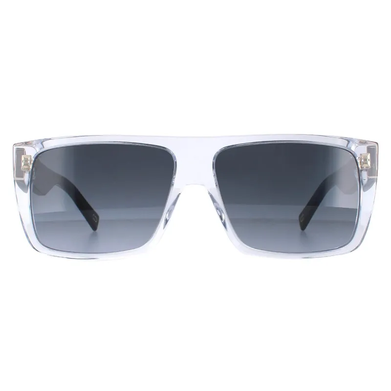 Rectangle Unisex Crystal Black Dark Grey Gradient 096/S - Marc Jacobs