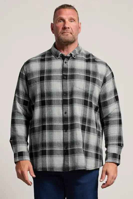 Check Long Sleeve Shirt - BadRhino