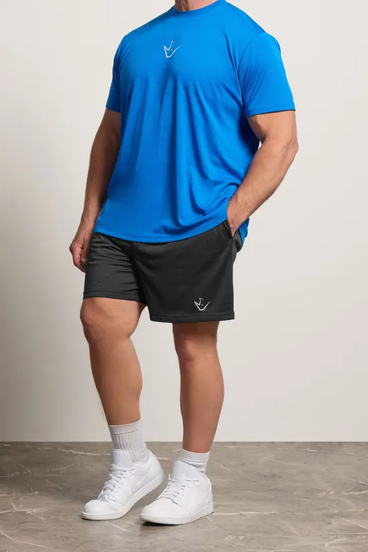 Printed Lightweight Mesh Shorts - BadRhino