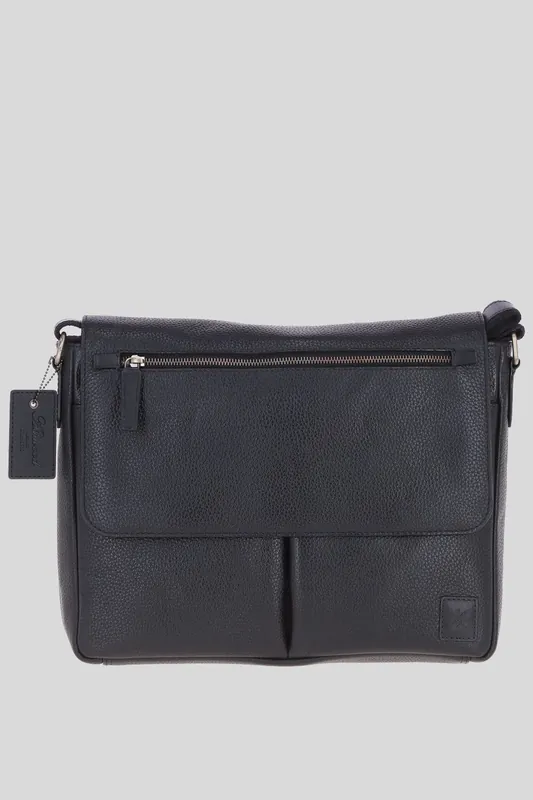 'Blake' Real Leather Messenger Bag - Ashwood Leather
