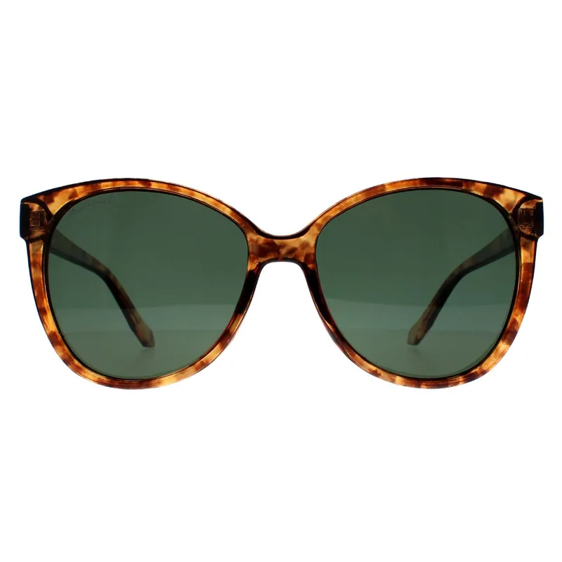 Cat Eye Shiny Havana Soft Demi G15 Green Polarized MP74 - montana
