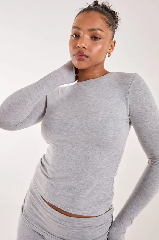 Long Sleeve Top - Pink Vanilla
