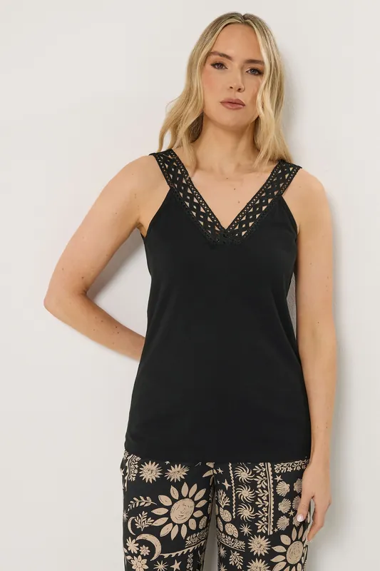 Tall Lace V-Neck Vest