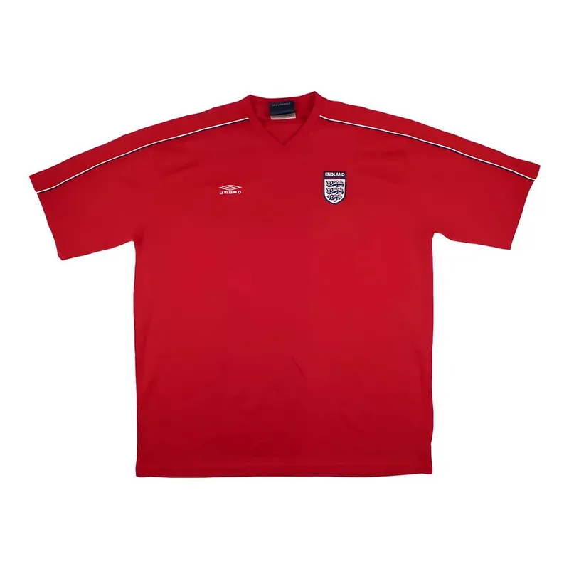 Preloved Mens 2000s Umbro Training Shirt XXL Very Good - England