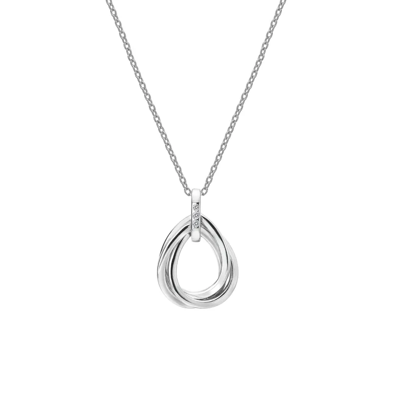 Trio Teardrop Pendant - Hot Diamonds
