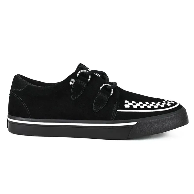 Pointed Creeper Sneaker Suede Platform Shoes - TruClothing