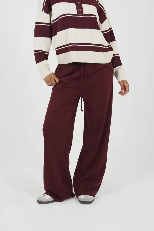 Wide Leg Joggers - Brave Soul