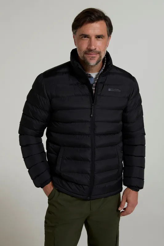 Padded Jacket Water Resistant Puffer Winter Warm Coats - Mountain Warehouse