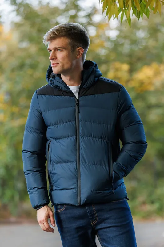 Padded Quilted Hooded Jacket - Brave Soul