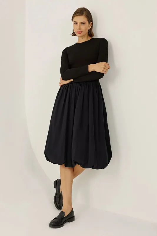 Balloon Midi Dress - Hiccup