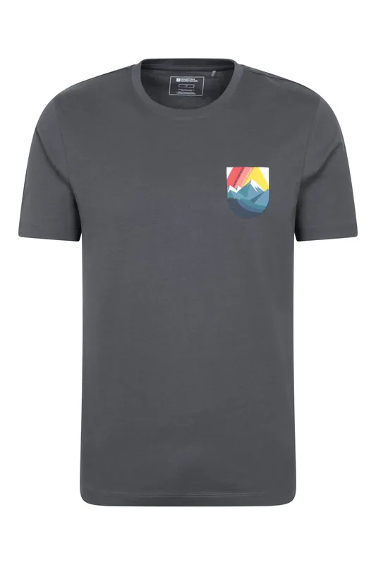 Lake District' Lightweight Casual Short Sleeve 100% Cotton T-Shirt