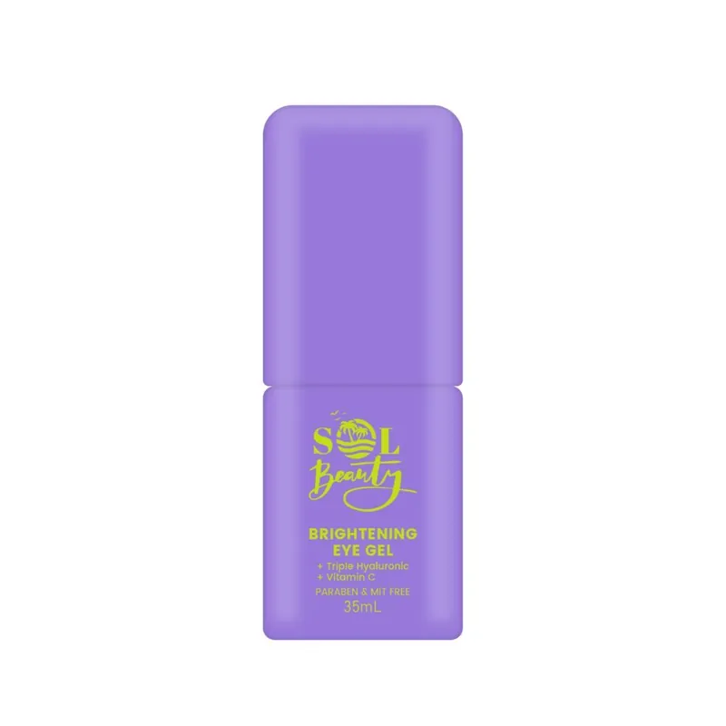 Brightening Eye Gel Vitamin C Care Treatment Refreshing & Skin 35ml - SOL Beauty
