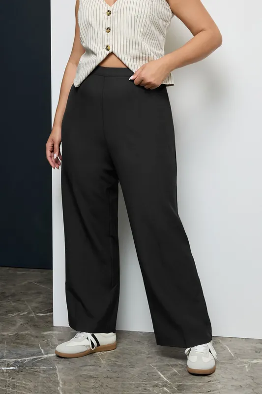Straight Leg Trousers - Yours