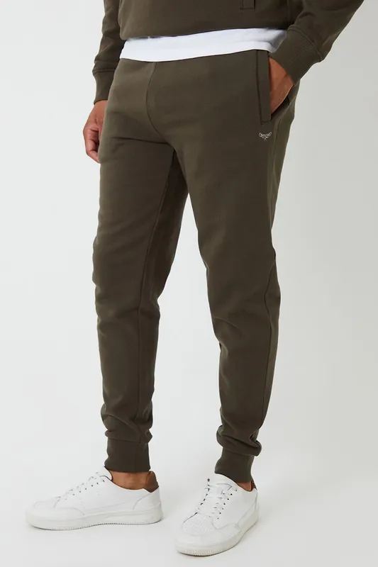 Cotton Blend Regular Fit Joggers - Threadbare