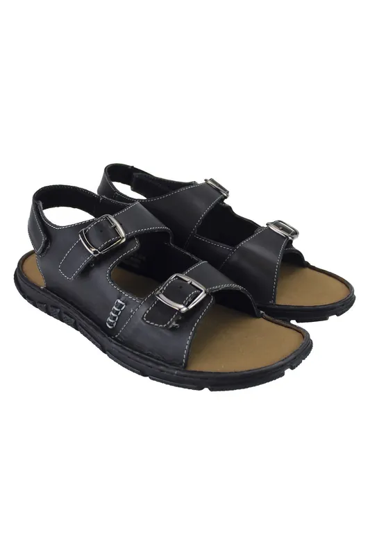 Summer Beach Leather Sandals - Dunlop