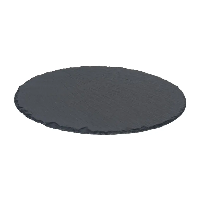 Round Slate Serving Platter 33cm - Argon Tableware