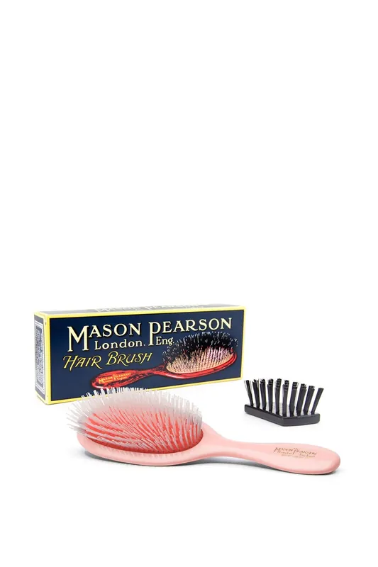 Handy Nylon Bristle Hair Brush Pink - Mason Pearson