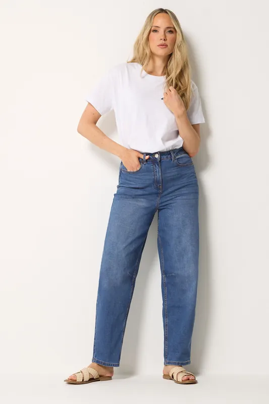 Tall Barrel Leg Jeans - Long Tall Sally