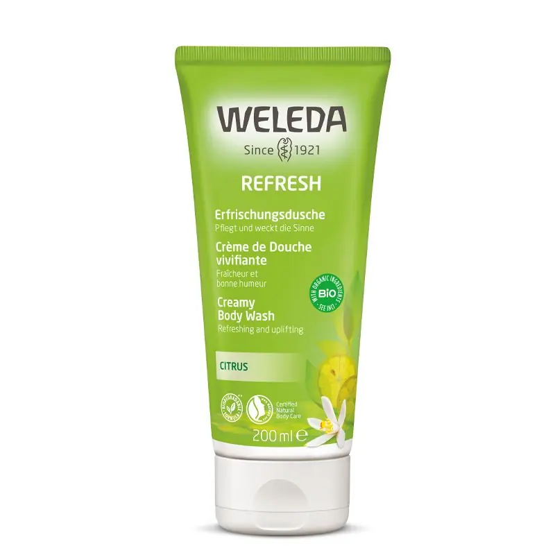 Citrus Creamy Body Wash 200ml - Weleda