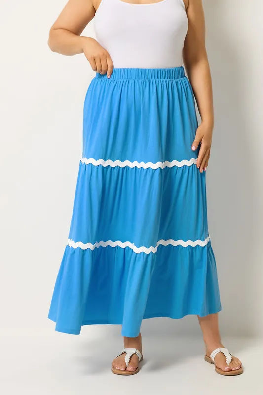 Tiered Maxi Skirt - Yours