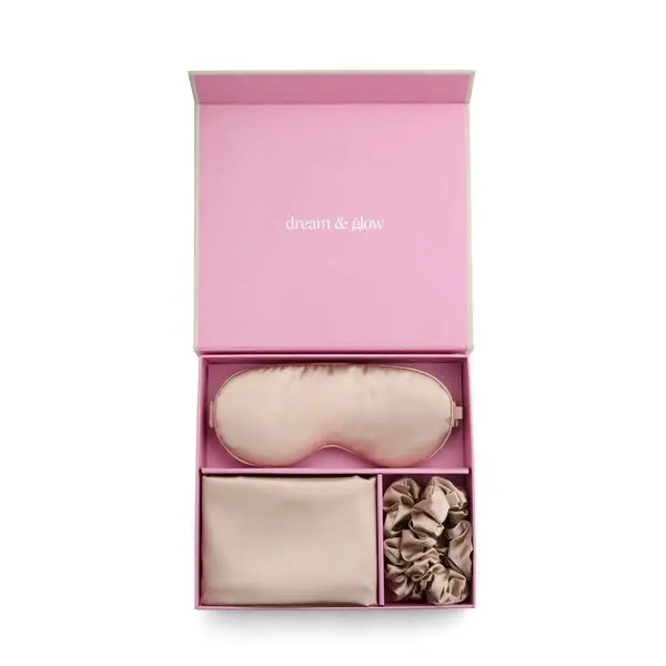 Silver Cloud Silver Ion Infused Satin Gift Set Caramel