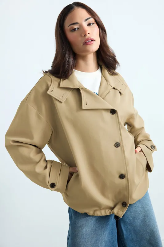 Petite Drawcord Jacket - PixieGirl