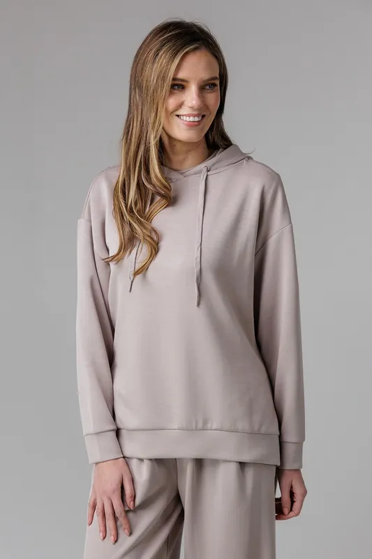 Luxe Oversized Drawcord Hoody - French Connection