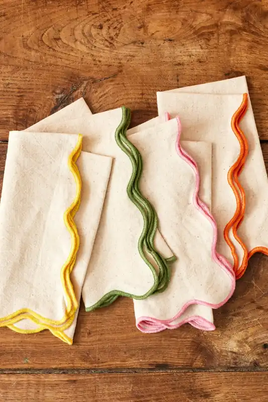 Big Love Neat Napkins, Set of 4, Mixed Colour, 45cm - Jamie Oliver