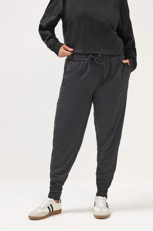 Tie Waist Cuffed Joggers - Yours
