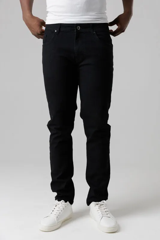 Slim Fit Cotton Blend Jeans - Tokyo Laundry