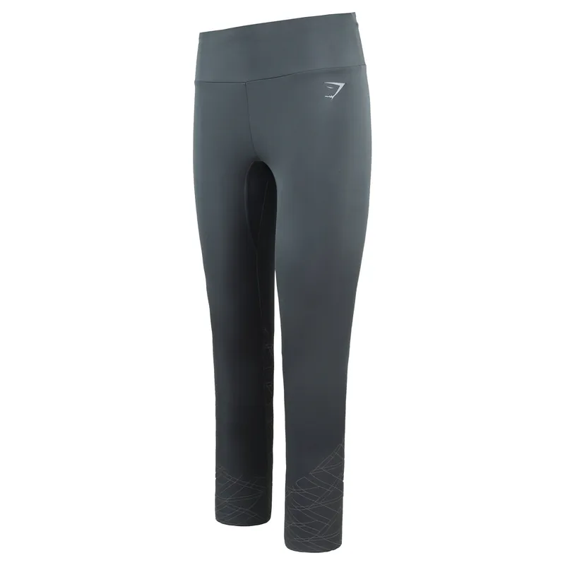 High Waist Charcoal Grey Speed Leggings - Gymshark