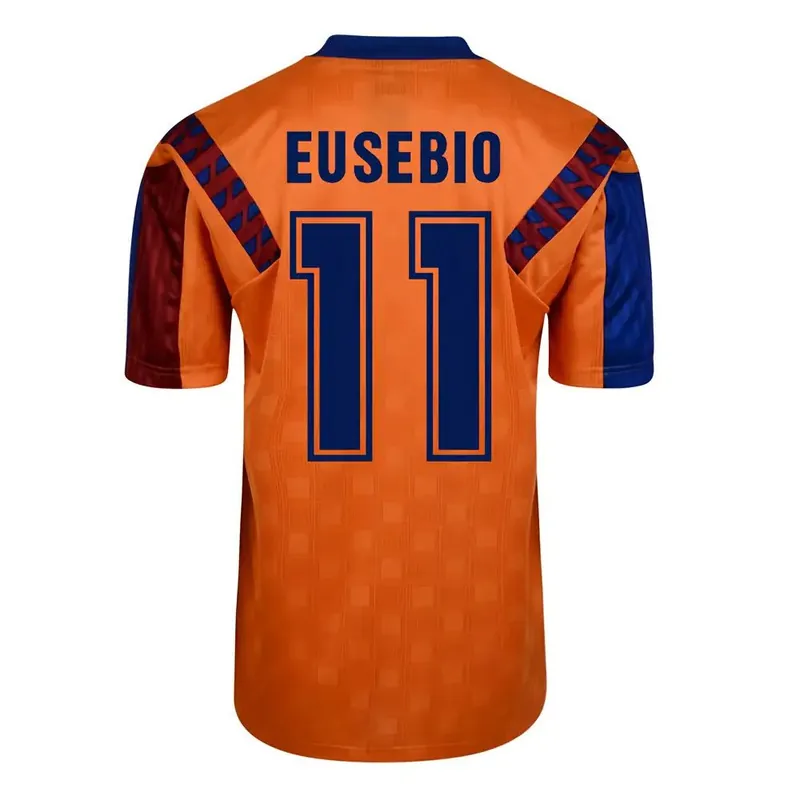 Mens Score Draw 1992 Away Shirt - Eusebio 11