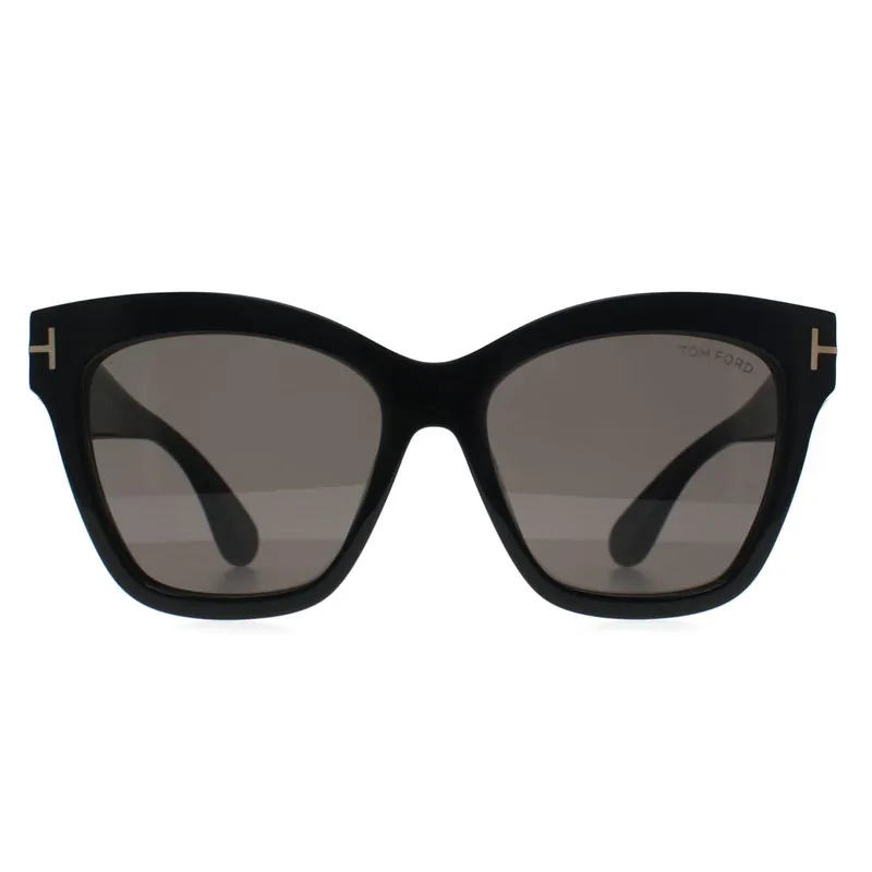 Butterfly Shiny Black Grey with Light Mirror Elvira FT1217 - Tom Ford