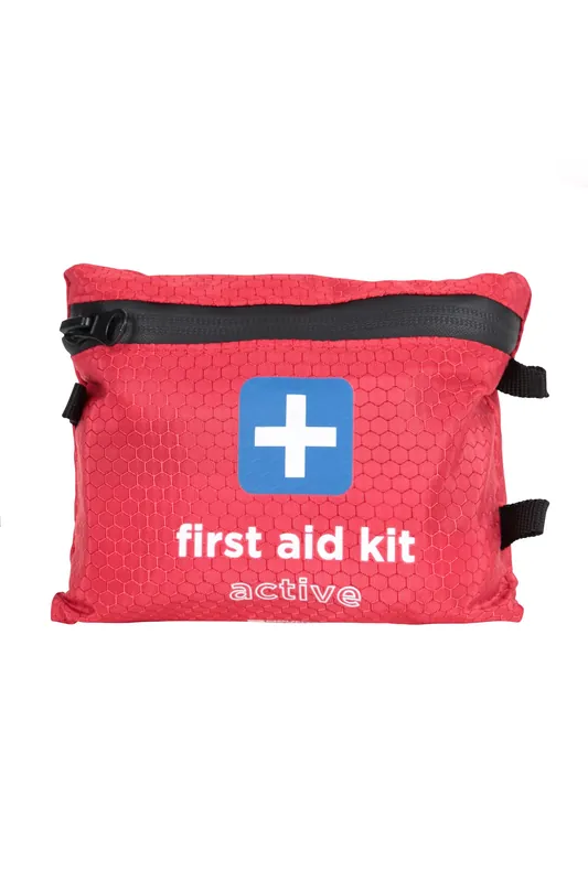 Lightweight Compact Emergency Safety Essentials Sports First Aid Kit - Mountain Warehouse
