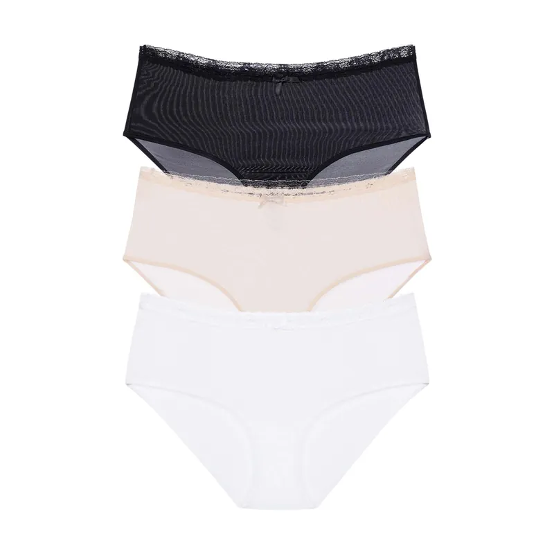 Essential Microfibre Brief 3 Pack - Dorina
