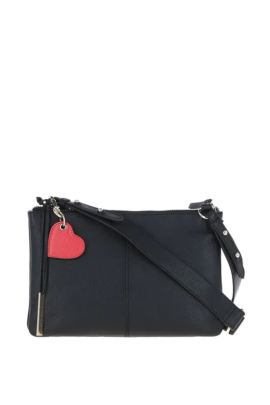 'Squisita' Two Sections Real Leather Shoulder Bag - Ashwood Leather